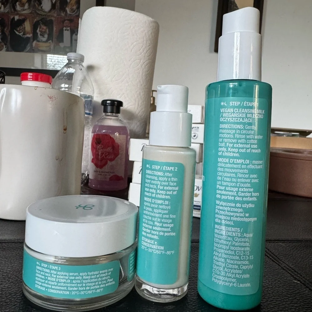 Arbonne skincare set